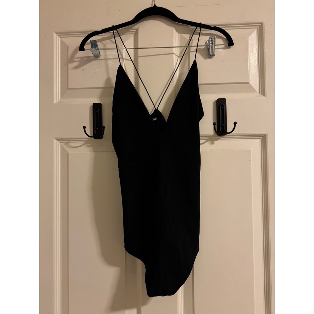 ALIX NYC cross back bodysuit